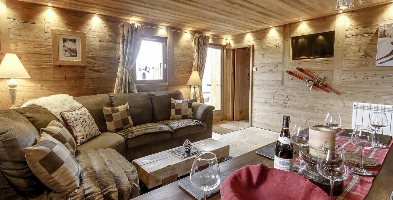 Chalet Miravidi, Montchavin-La Plagne, Jacuzzi & Sauna Eksteriør bilde