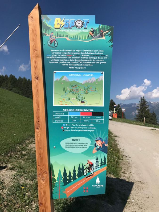 Chalet Miravidi, Montchavin-La Plagne, Jacuzzi & Sauna Eksteriør bilde