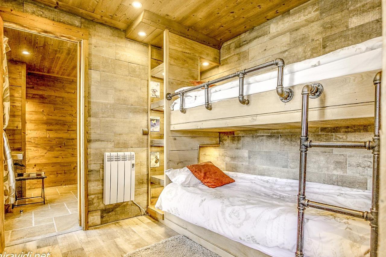 Chalet Miravidi, Montchavin-La Plagne, Jacuzzi & Sauna Eksteriør bilde