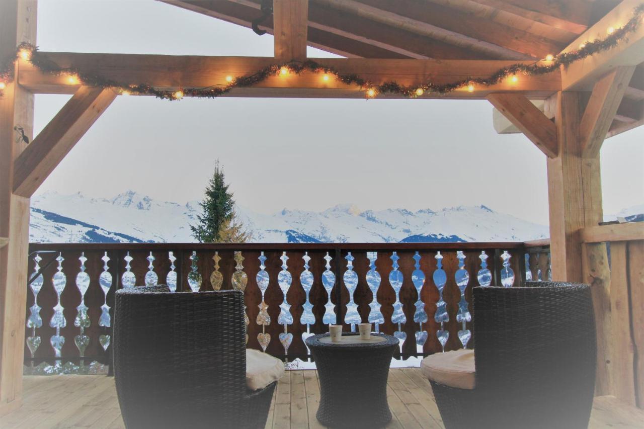 Chalet Miravidi, Montchavin-La Plagne, Jacuzzi & Sauna Eksteriør bilde