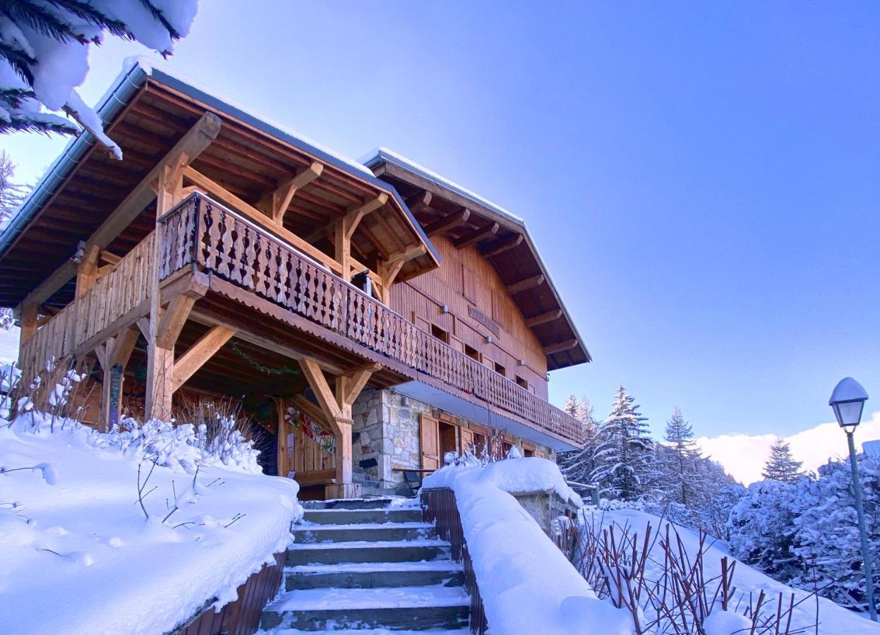 Chalet Miravidi, Montchavin-La Plagne, Jacuzzi & Sauna Eksteriør bilde