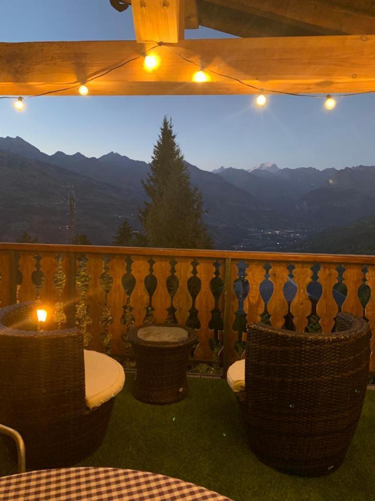 Chalet Miravidi, Montchavin-La Plagne, Jacuzzi & Sauna Eksteriør bilde