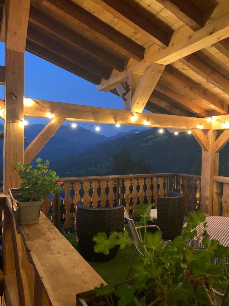 Chalet Miravidi, Montchavin-La Plagne, Jacuzzi & Sauna Eksteriør bilde