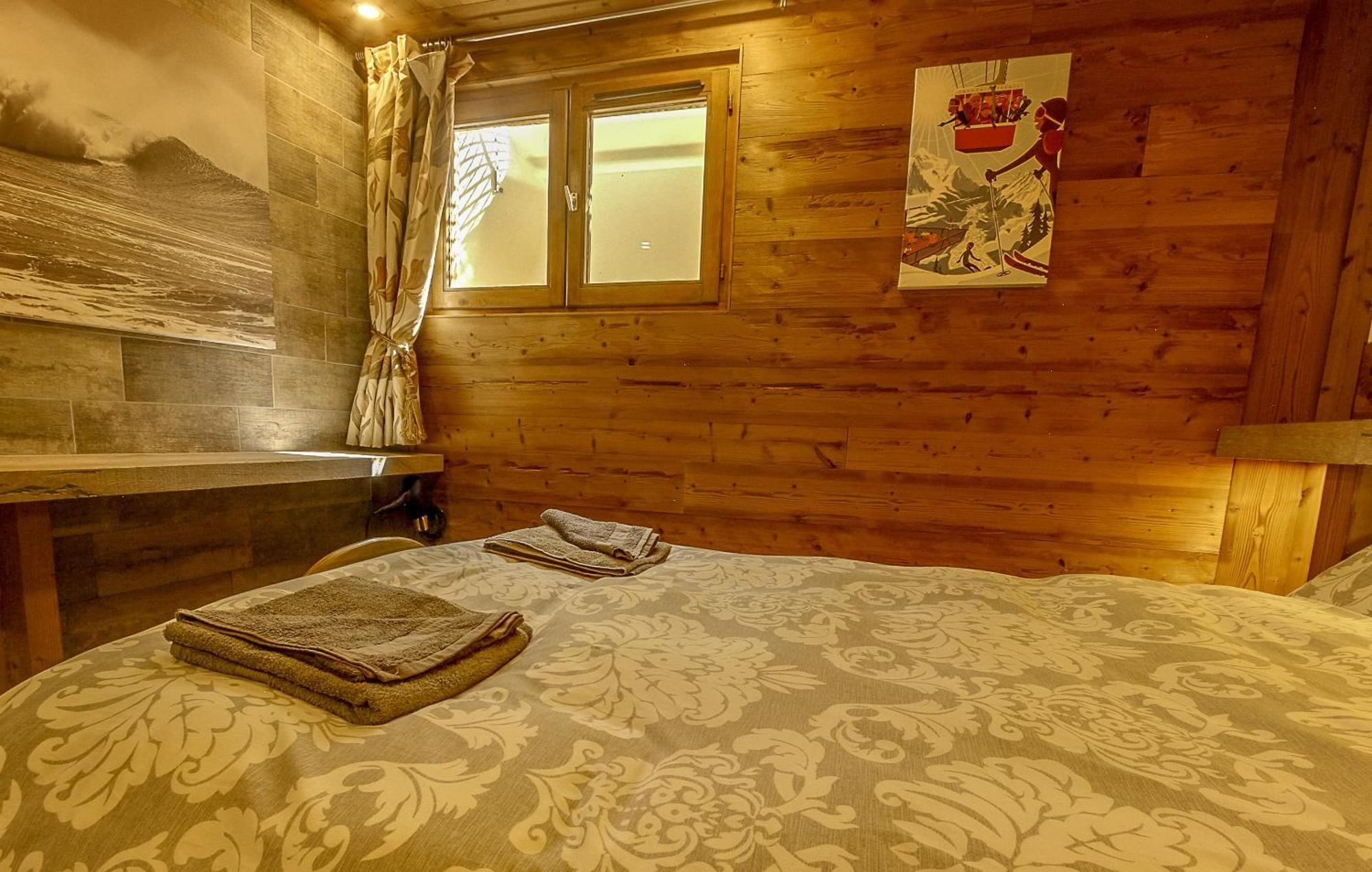 Chalet Miravidi, Montchavin-La Plagne, Jacuzzi & Sauna Rom bilde