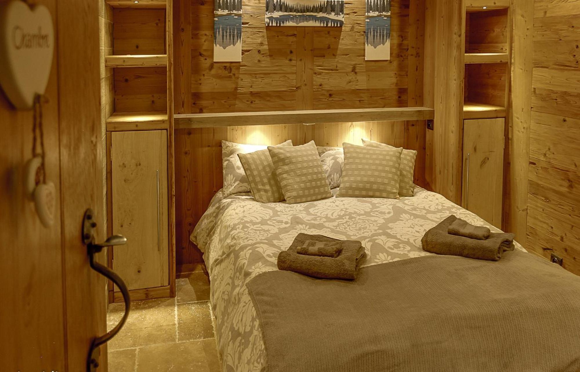 Chalet Miravidi, Montchavin-La Plagne, Jacuzzi & Sauna Rom bilde