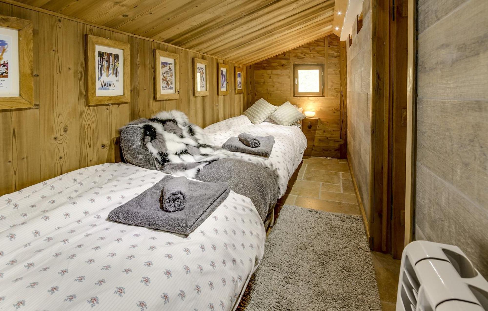 Chalet Miravidi, Montchavin-La Plagne, Jacuzzi & Sauna Rom bilde