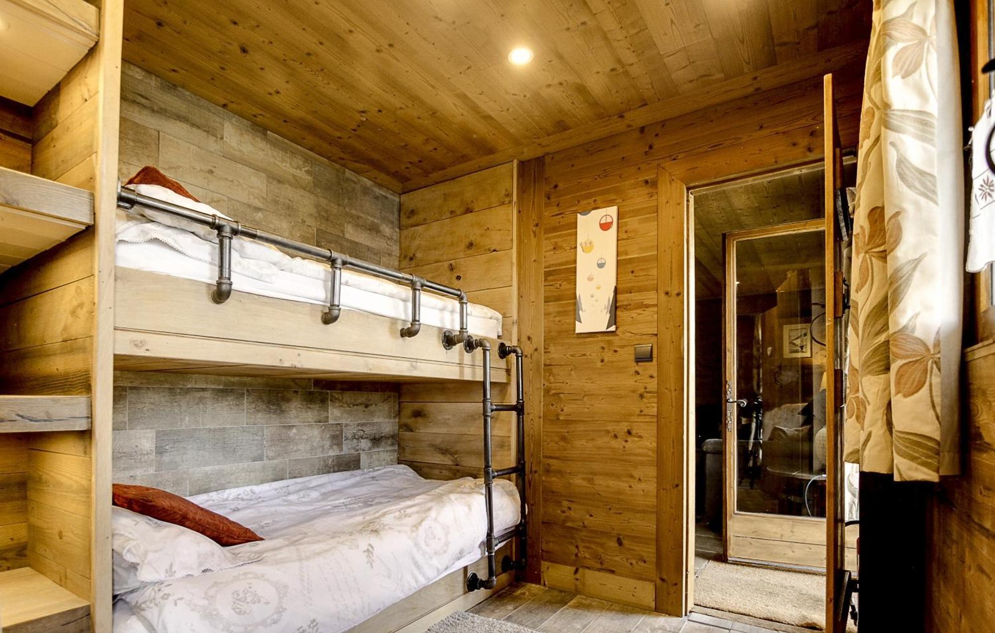 Chalet Miravidi, Montchavin-La Plagne, Jacuzzi & Sauna Rom bilde
