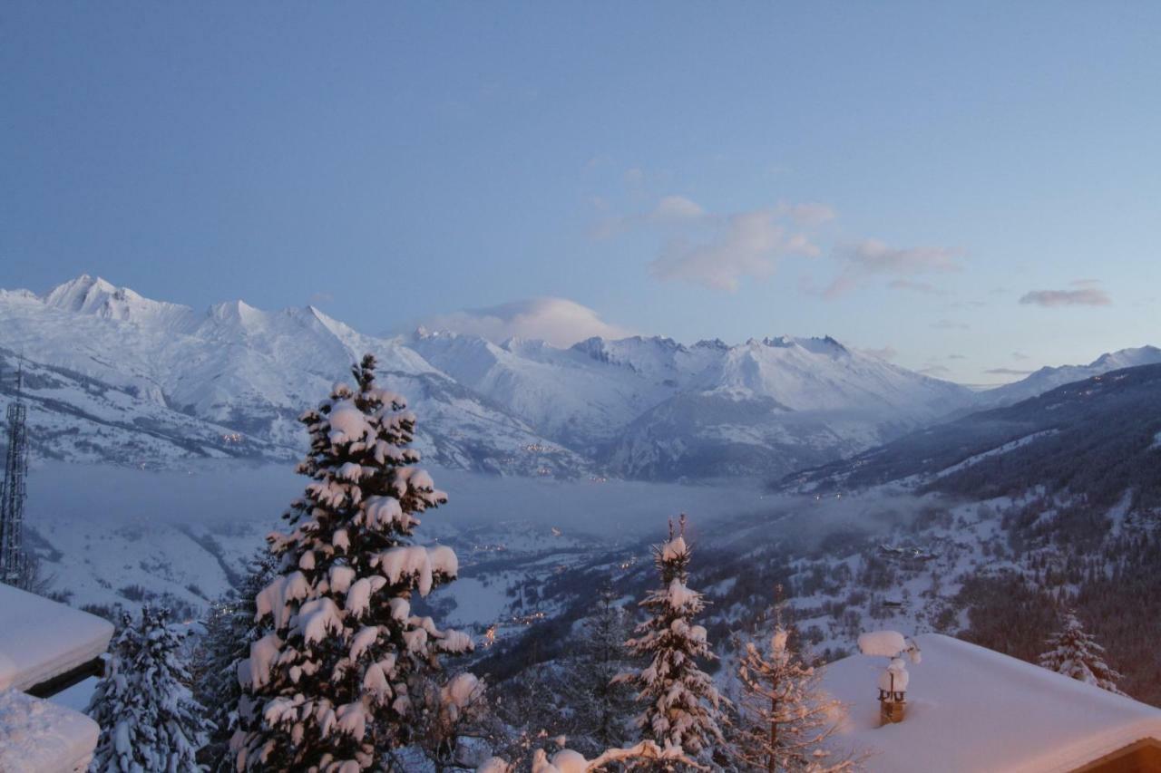 Chalet Miravidi, Montchavin-La Plagne, Jacuzzi & Sauna Eksteriør bilde